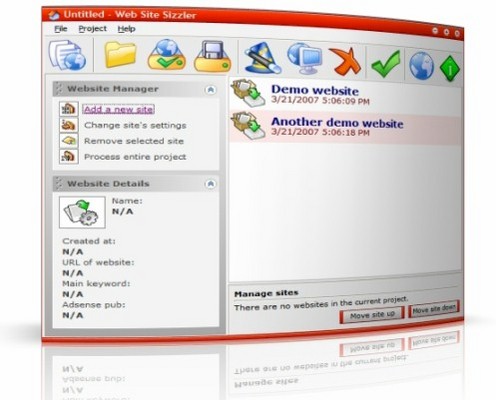 Product picture White Label Software Website Sizzler
