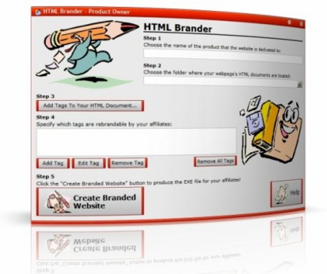 Product picture White Label Software HTML Brander